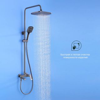 Душевая стойка Splenka S31.24.09 графит